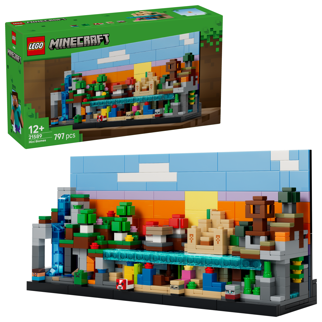 LEGO Minecraft Mini Biomes Building Set - 21589