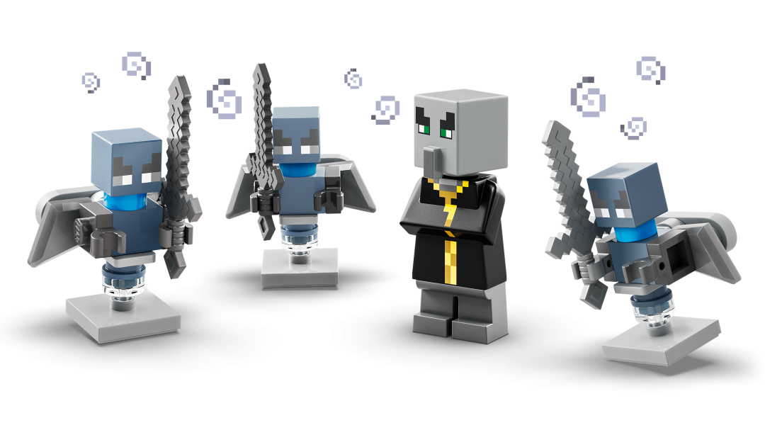 LEGO Minecraft Evoker Village Attack Building Set - 21596