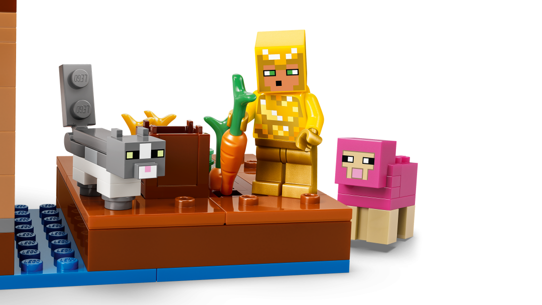 LEGO Minecraft Evoker Village Attack Building Set - 21596
