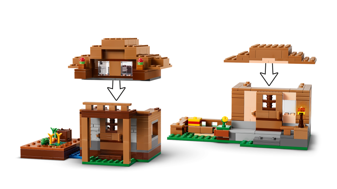 LEGO Minecraft Evoker Village Attack Building Set - 21596
