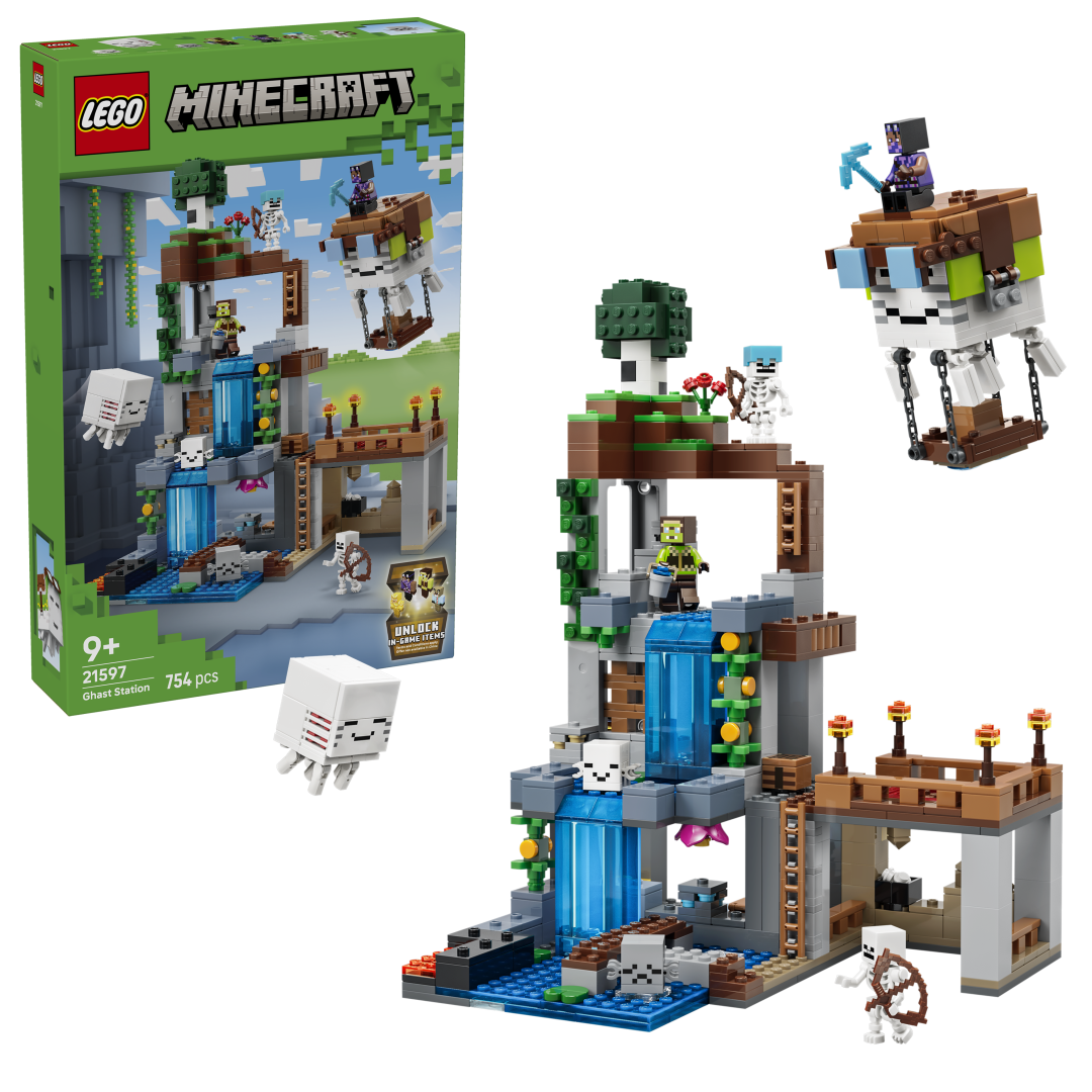 LEGO Minecraft Ghast Station Building Set - 21597
