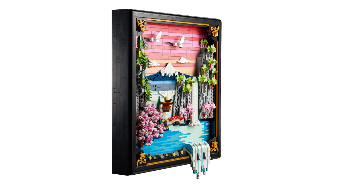 LEGO Art Japanese Cherry Blossom Landscape Building Set - 31218