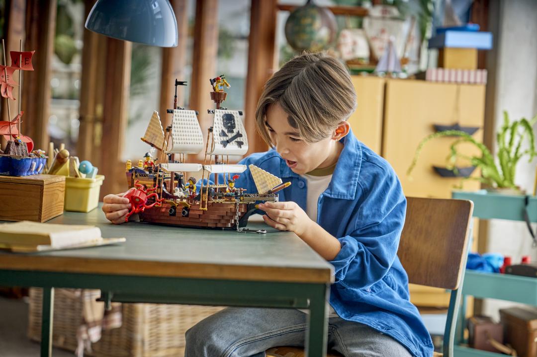 LEGO Creator 3-in-1 Iconic Pirate Ship Building Set - 31387