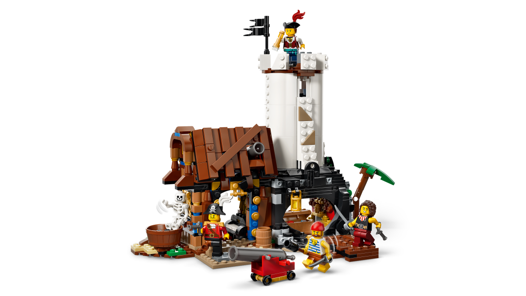 LEGO Creator 3-in-1 Iconic Pirate Ship Building Set - 31387