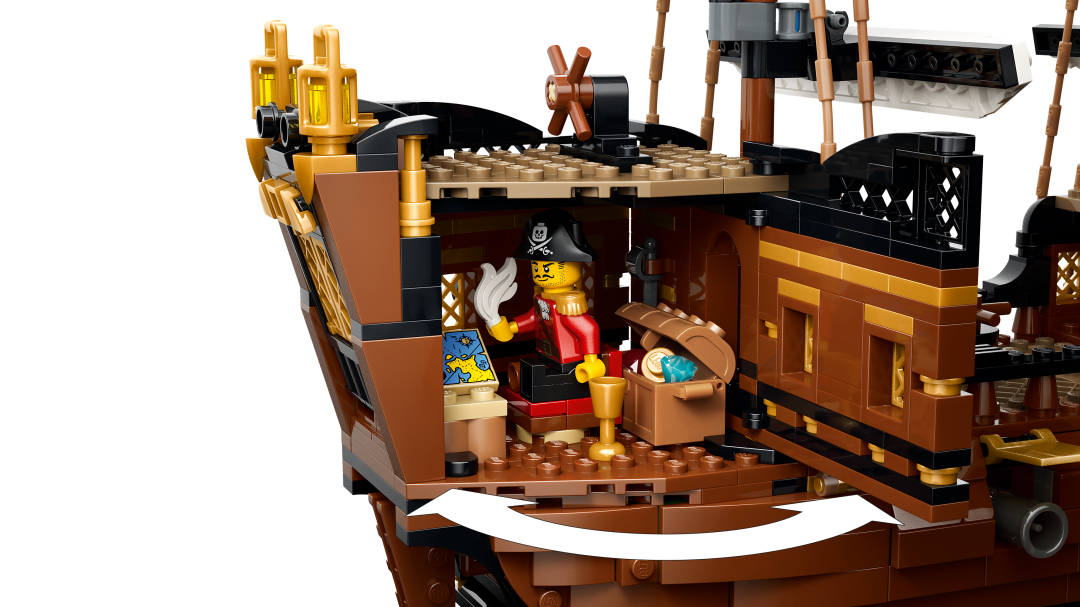 LEGO Creator 3-in-1 Iconic Pirate Ship Building Set - 31387