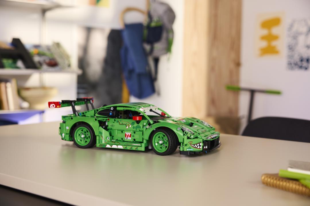 LEGO Technic Porsche 911 GT3 R REXY AO Racing Car Building Set - 42224