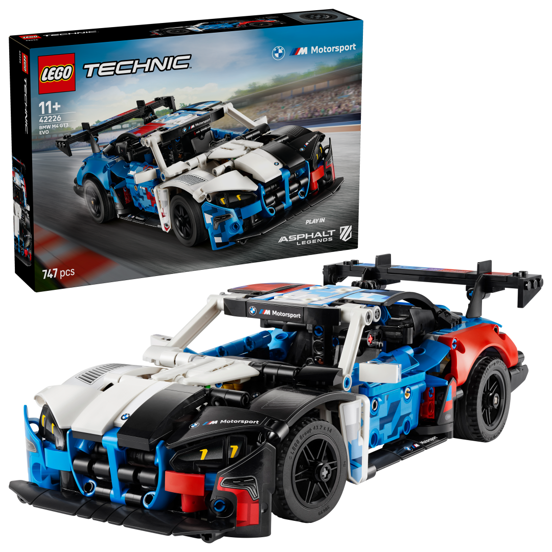 LEGO Technic BMW M4 GT3 EVO Race Car Building Set - 42226
