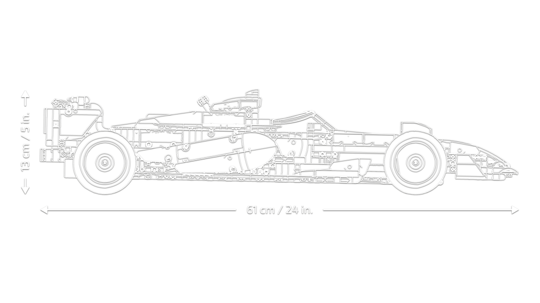 LEGO Technic McLaren MCL39 F1 Car Building Set - 42228