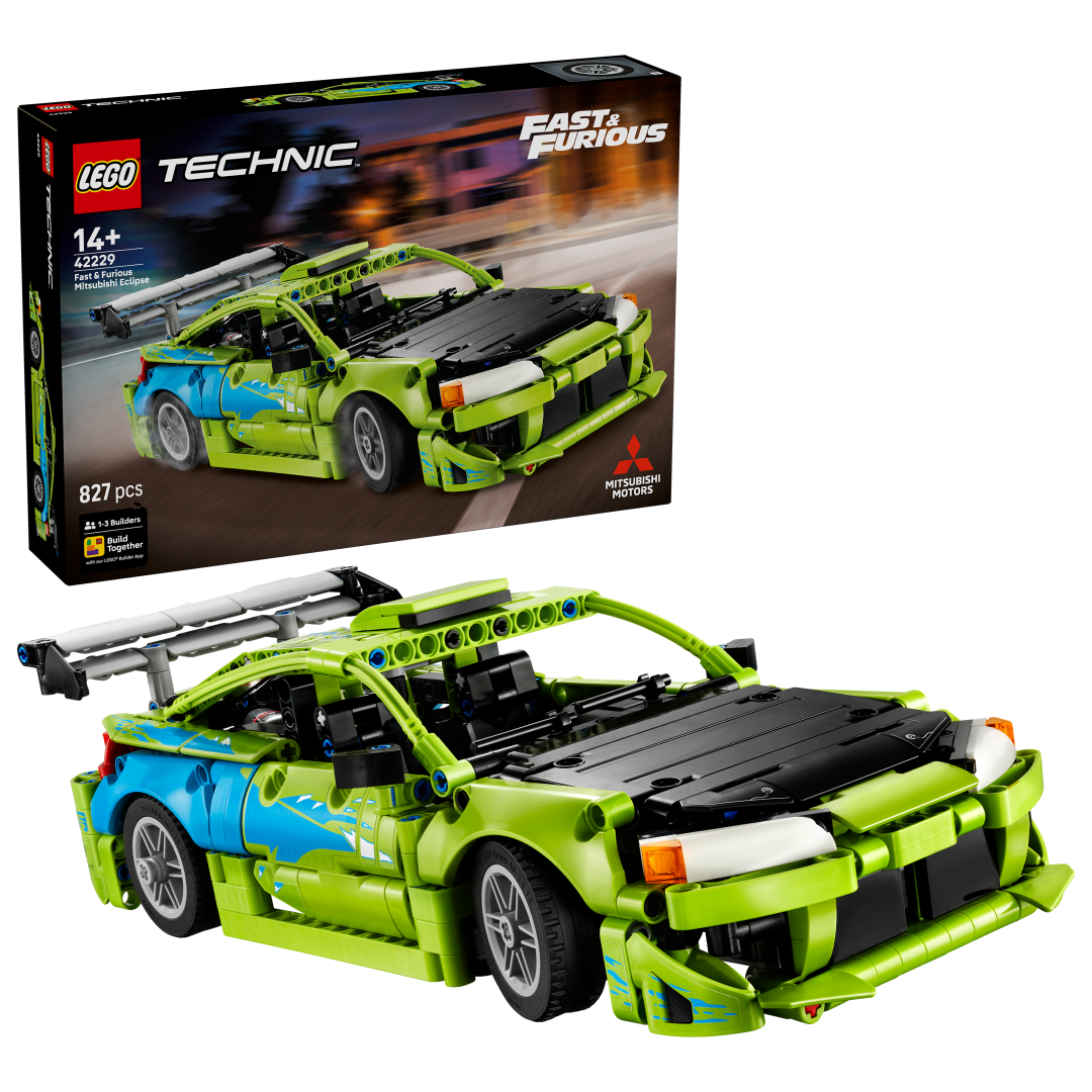 LEGO Technic Fast and Furious Mitsubishi Eclipse Car Building Set - 42229