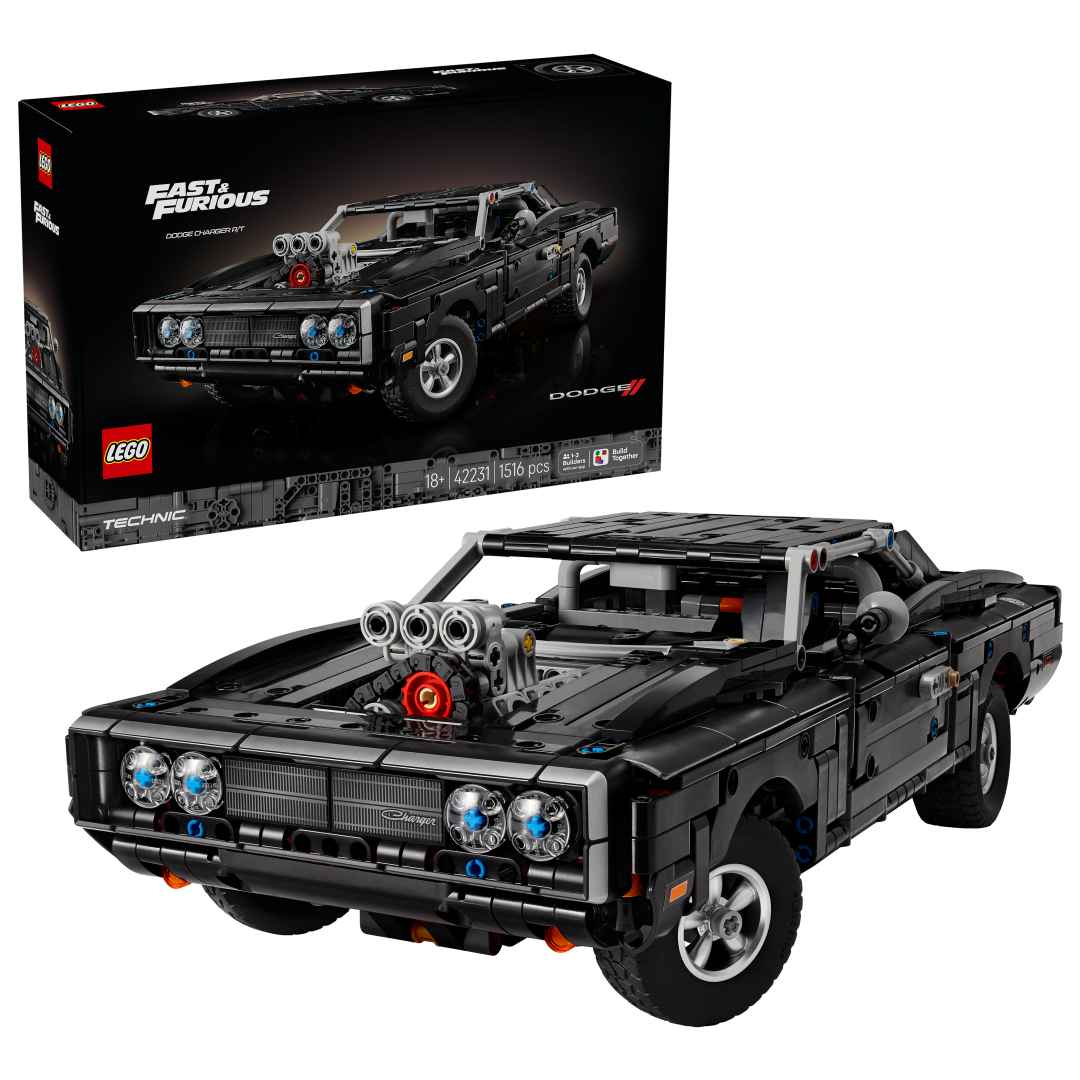 LEGO Technic Fast and Furious Dodge Charger R/T Car Building Set - 42231