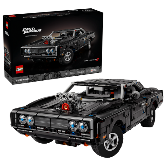 LEGO Technic Fast and Furious Dodge Charger R/T Car Building Set - 42231