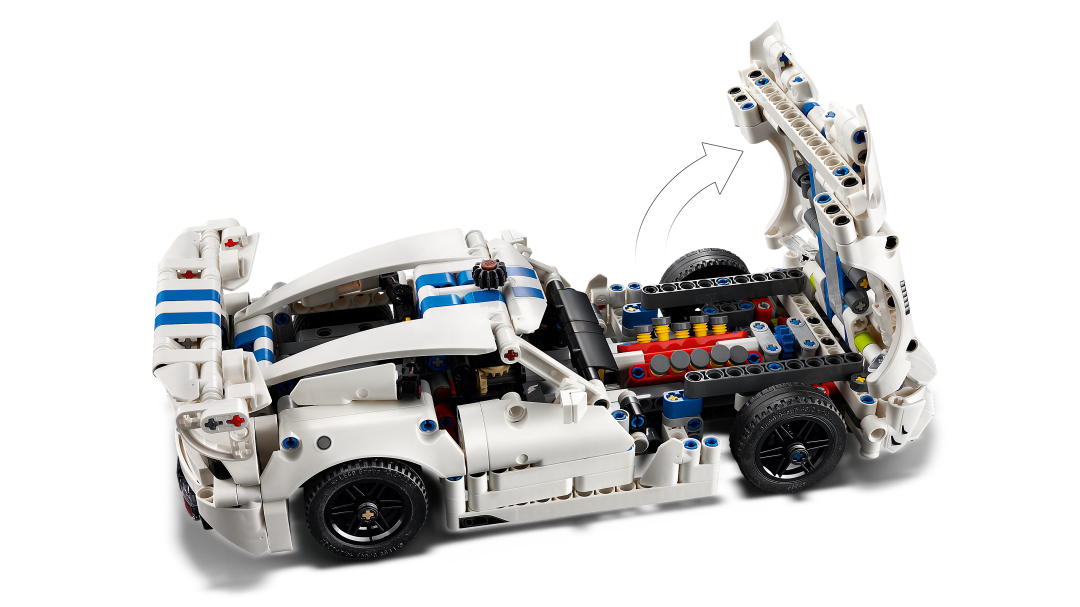 LEGO Technic Dodge Viper GTS-R Sports Car Building Set - 42234