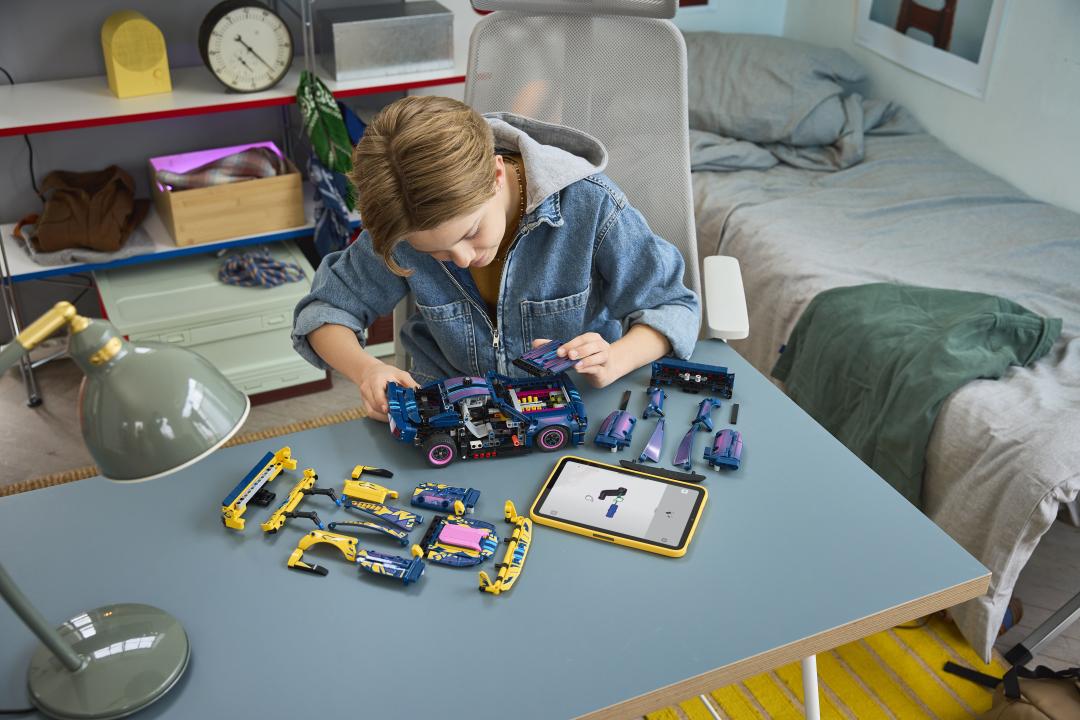 LEGO Technic Custom Garage Ford Mustang GT Car Building Set - 42236
