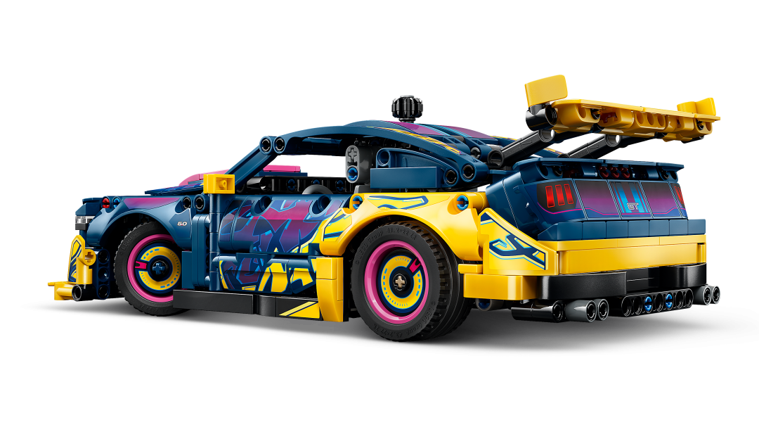 LEGO Technic Custom Garage Ford Mustang GT Car Building Set - 42236