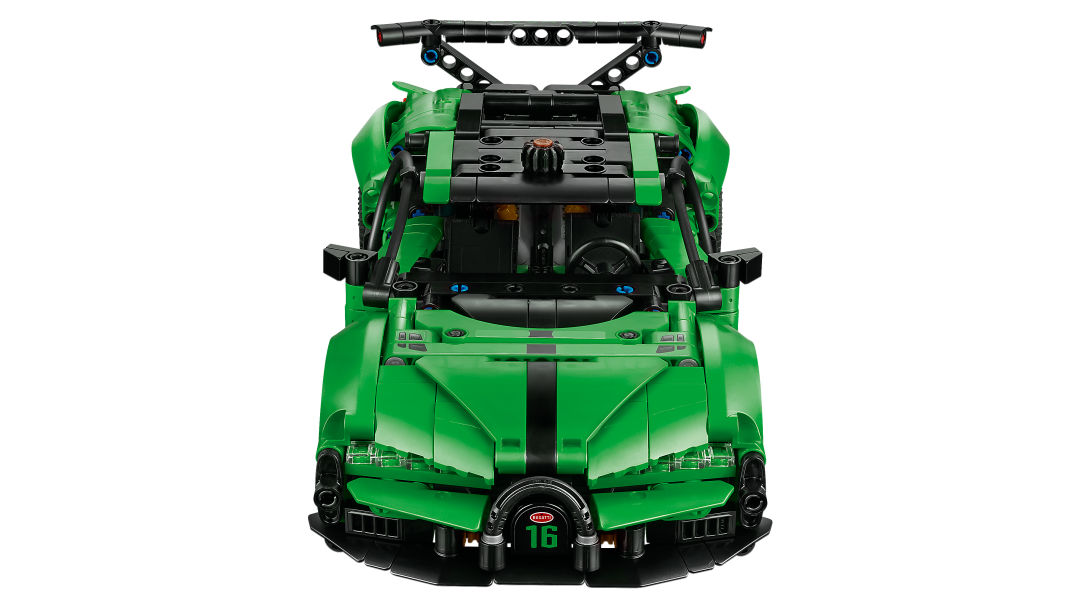 LEGO Technic Green Bugatti Chiron Pur Sport Hypercar Building Set - 42241