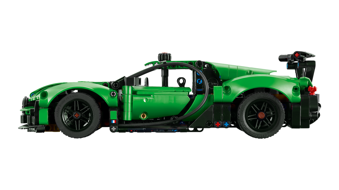 LEGO Technic Green Bugatti Chiron Pur Sport Hypercar Building Set - 42241