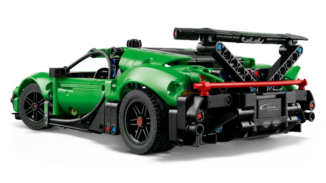 LEGO Technic Green Bugatti Chiron Pur Sport Hypercar Building Set - 42241