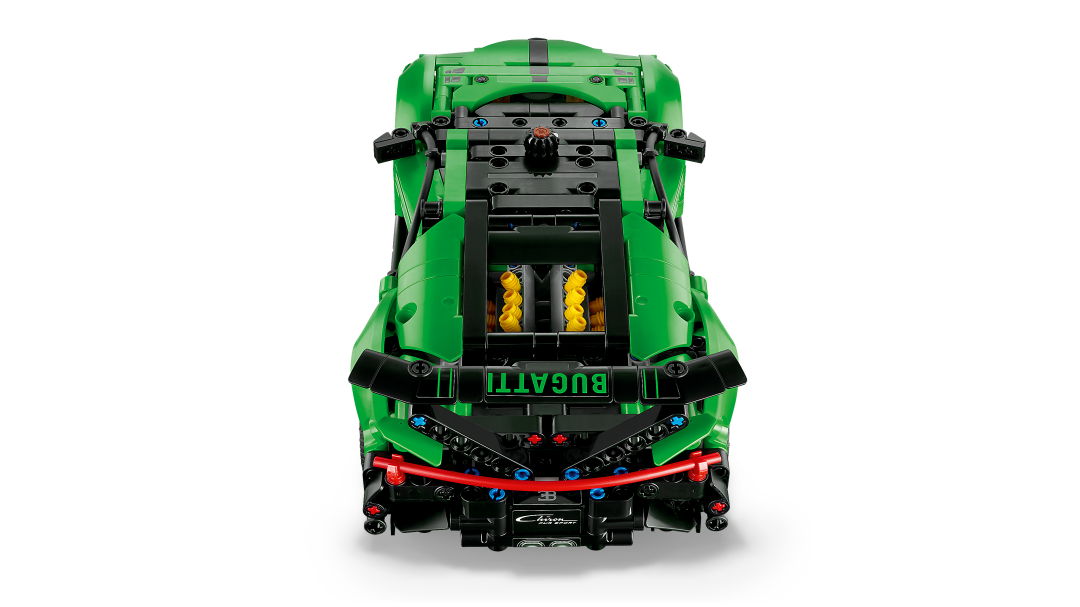 LEGO Technic Green Bugatti Chiron Pur Sport Hypercar Building Set - 42241