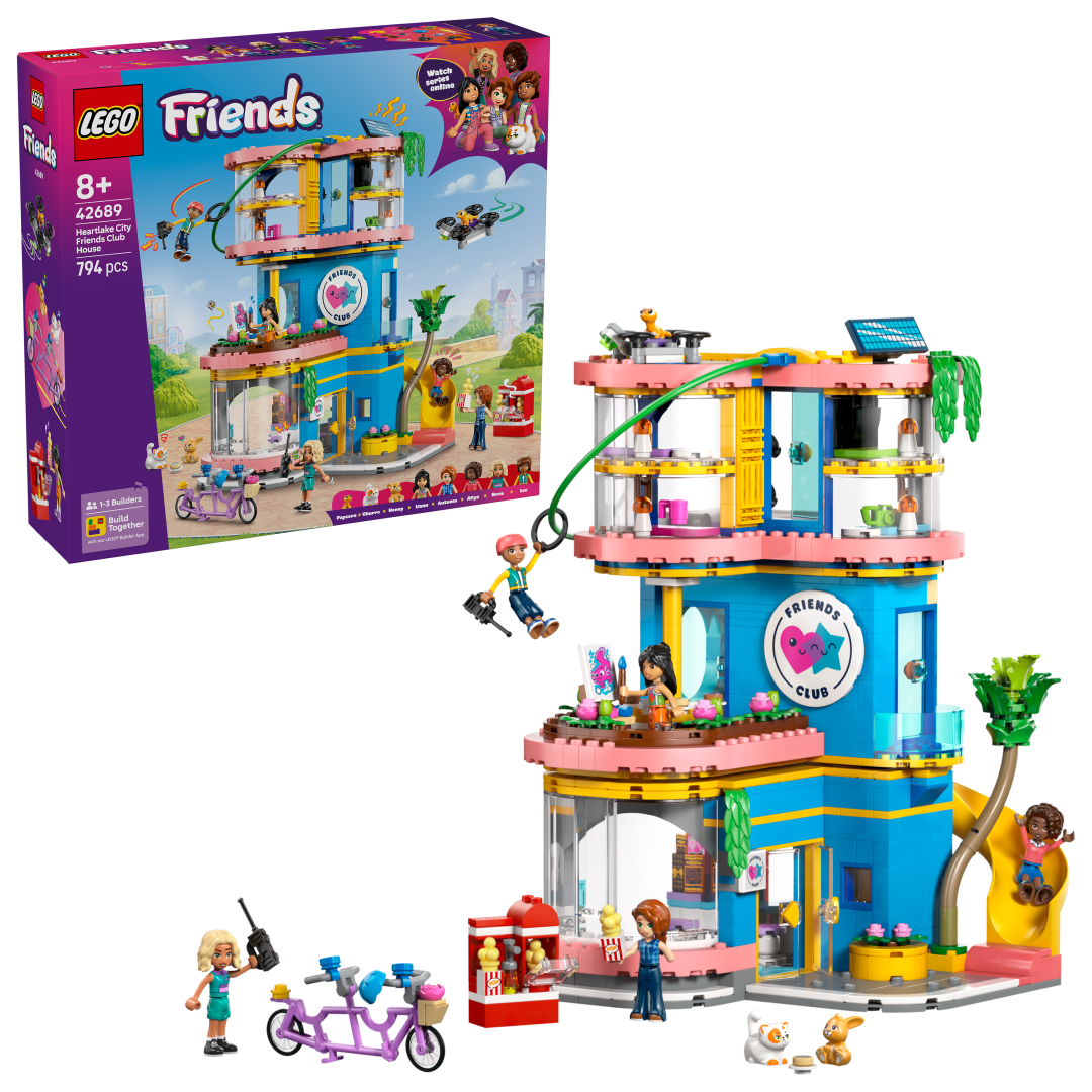LEGO Friends Heartlake City Friends Club House Building Set - 42689