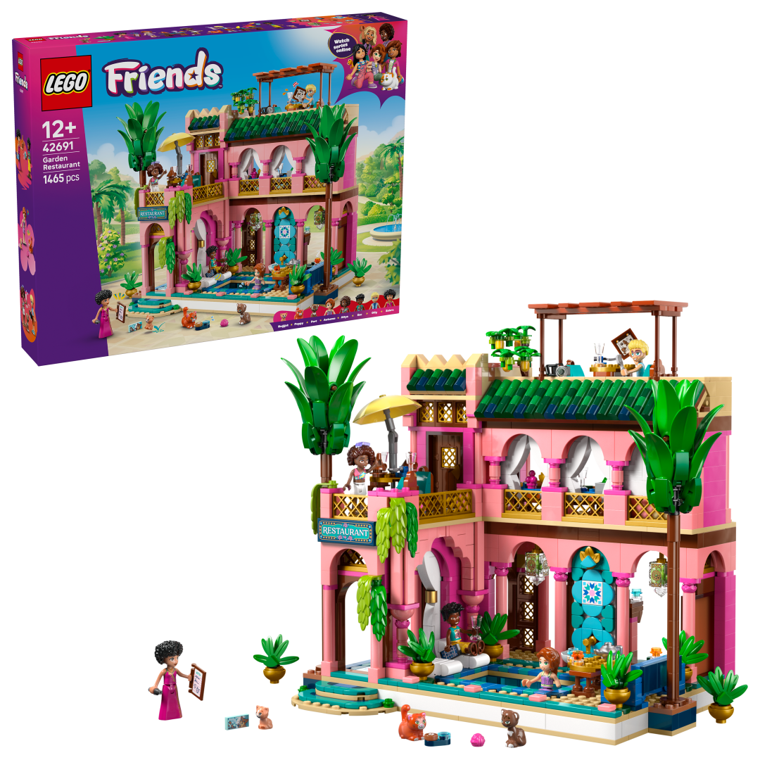 LEGO Friends Garden Restaurant Building Set - 42691