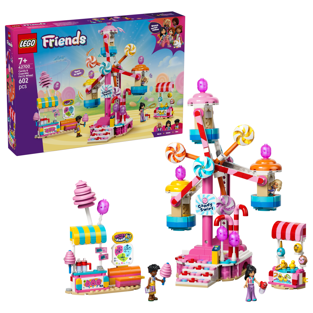 LEGO Friends Candy & Cupcake Ferris Wheel Building Set - 42700