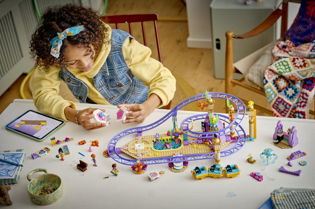 LEGO Friends Mermaid Roller Coaster Ride Building Set - 42703