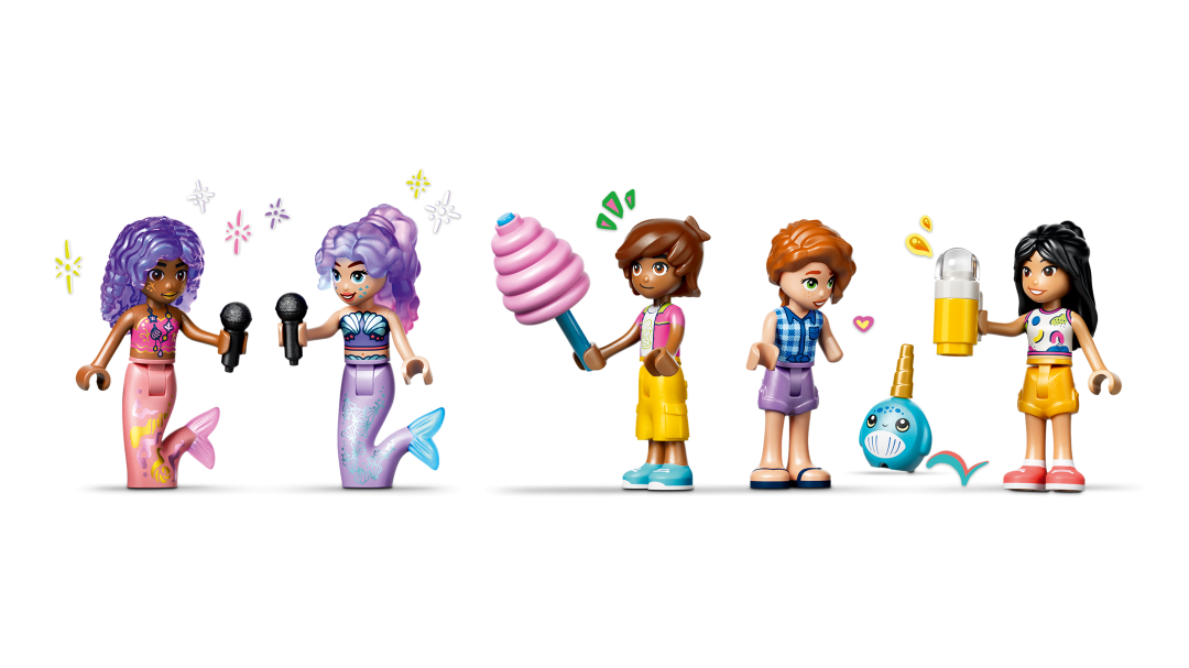 LEGO Friends Mermaid Roller Coaster Ride Building Set - 42703