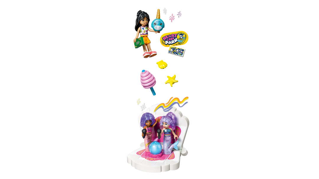 LEGO Friends Mermaid Roller Coaster Ride Building Set - 42703