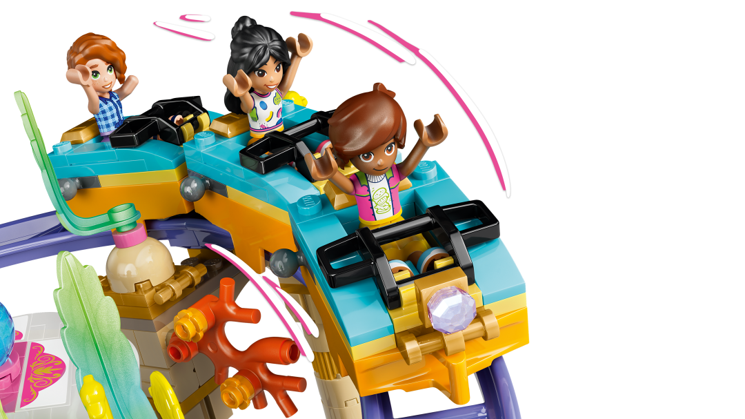 LEGO Friends Mermaid Roller Coaster Ride Building Set - 42703