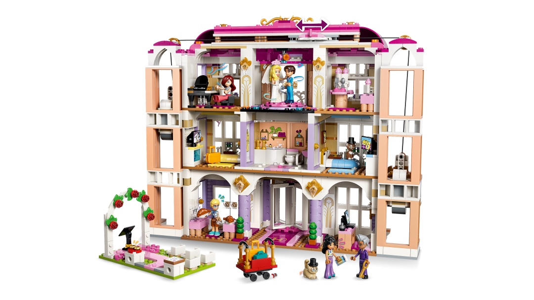LEGO Friends Heartlake City Grand Hotel Building Set - 42704