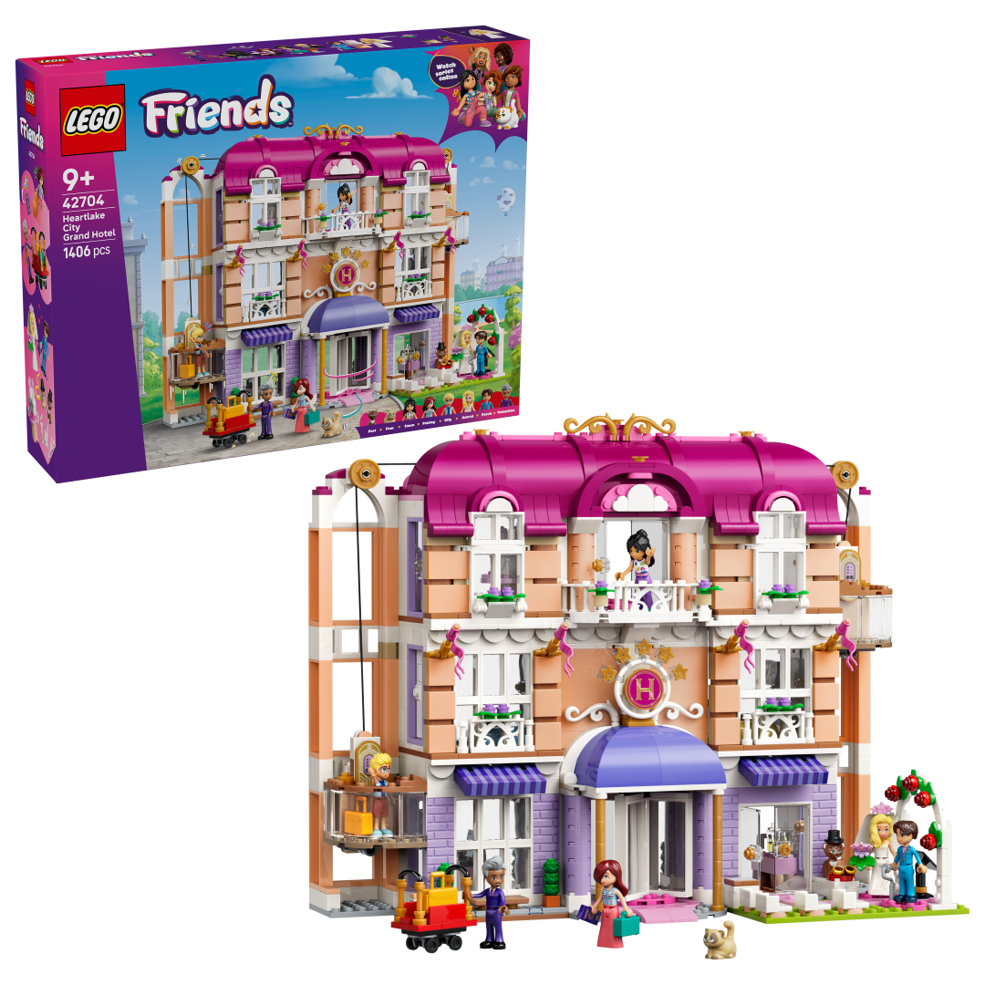 LEGO Friends Heartlake City Grand Hotel Building Set - 42704