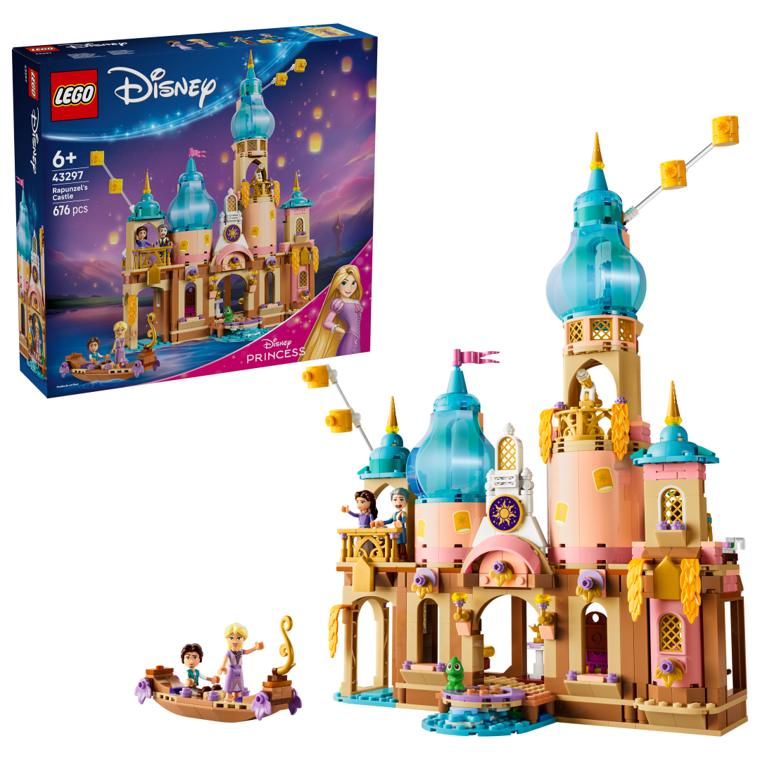 LEGO Disney Rapunzel's Castle Building Set - 43297