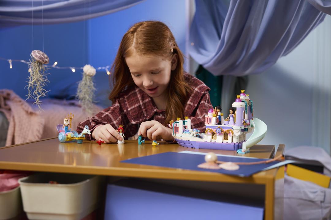 LEGO Disney Ariel's Royal Wedding Boat Building Set - 43299