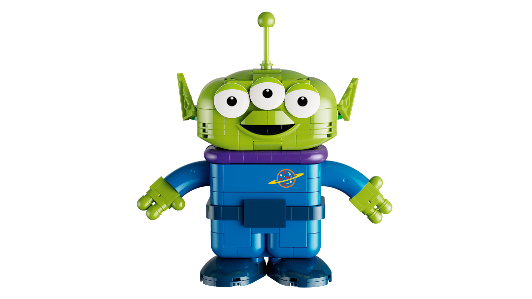 LEGO Disney Alien with Pizza Planet Rocket Ride Building Set - 43307