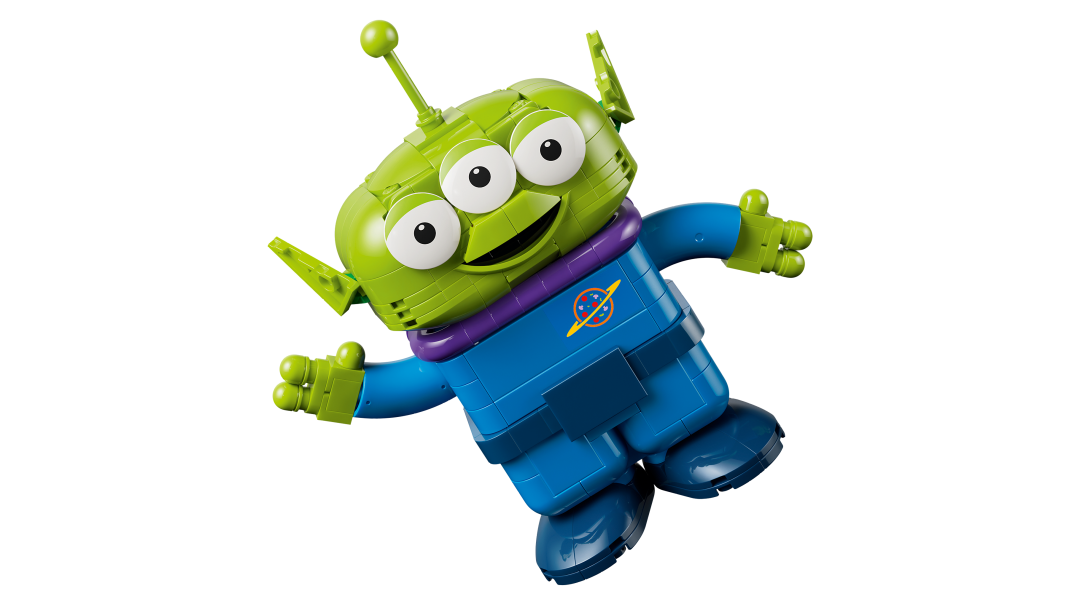 LEGO Disney Alien with Pizza Planet Rocket Ride Building Set - 43307