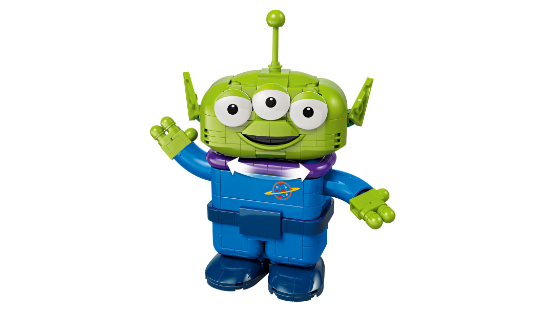 LEGO Disney Alien with Pizza Planet Rocket Ride Building Set - 43307