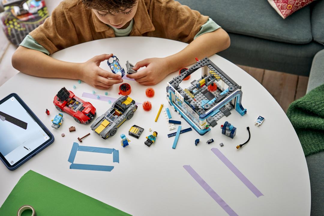 LEGO City Drive-Through Car Wash Building Set - 60497