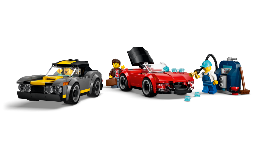 LEGO City Drive-Through Car Wash Building Set - 60497