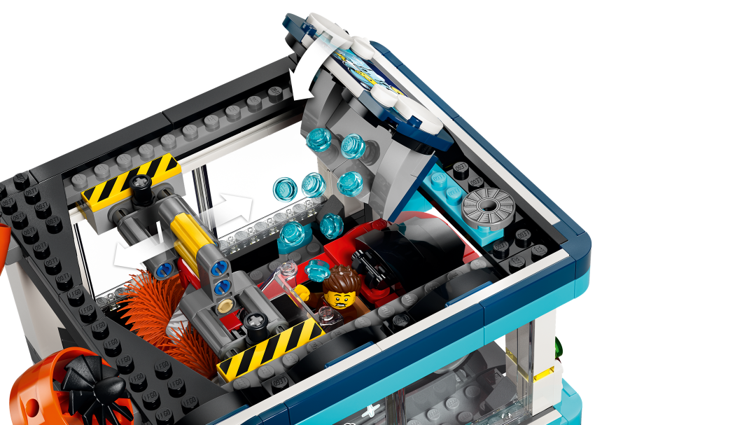 LEGO City Drive-Through Car Wash Building Set - 60497