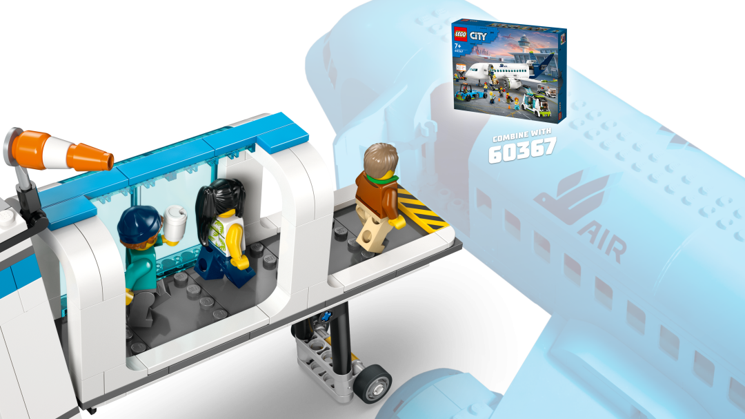 LEGO City Airport with Airplane Building Set - 60502
