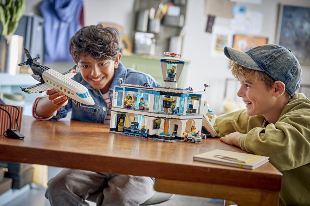 LEGO City Airport with Airplane Building Set - 60502