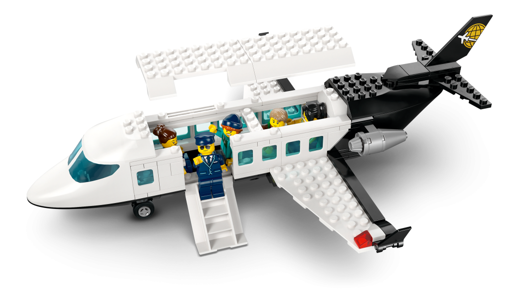 LEGO City Airport with Airplane Building Set - 60502