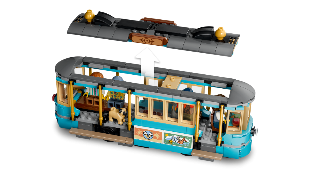 LEGO City Classic Beach Streetcar Building Set - 60506