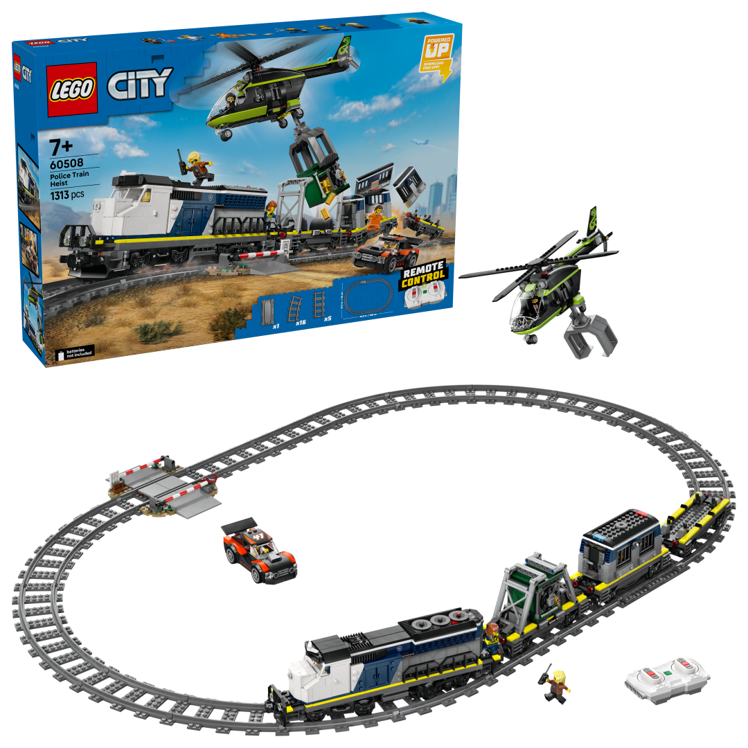 LEGO City Police Train Heist Building Set - 60508