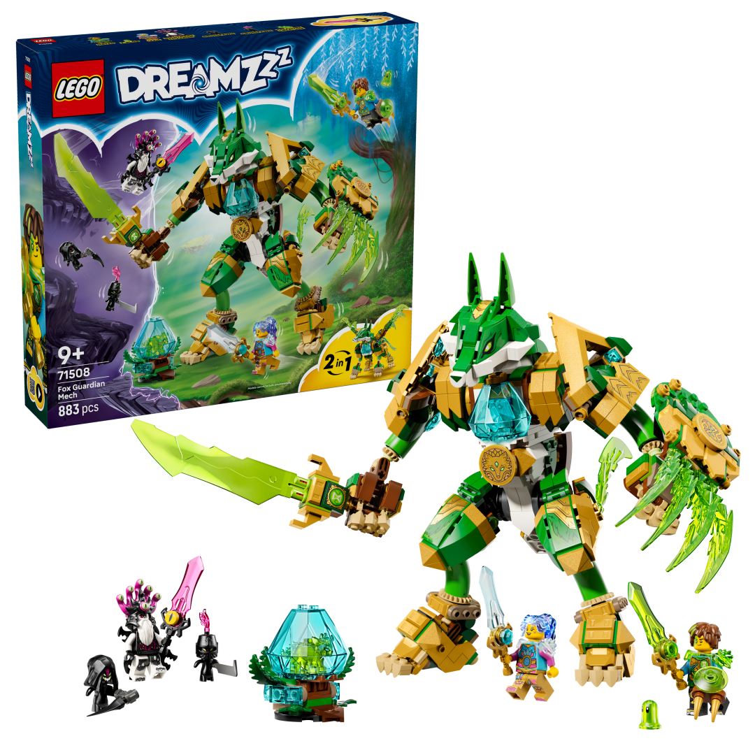 LEGO DREAMZzz Fox Guardian Mech Building Set - 71508