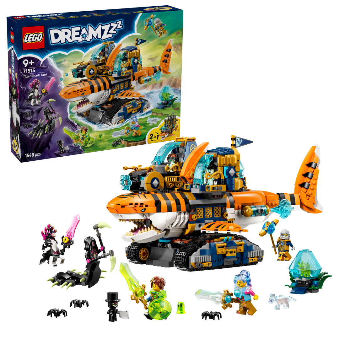LEGO DREAMZzz Tiger Shark Tank Building Set - 71515