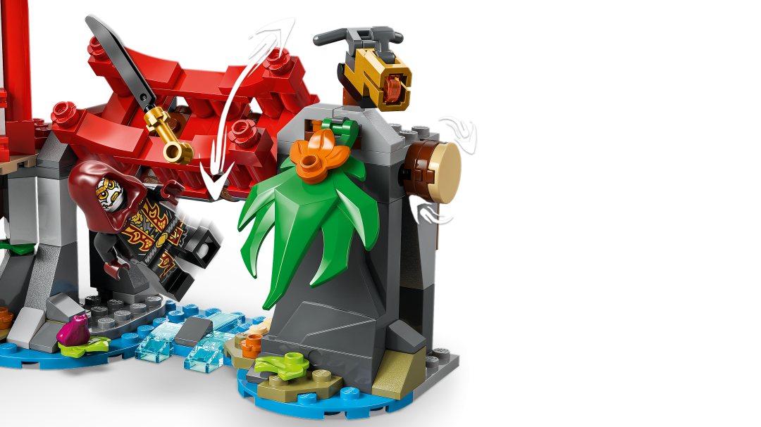 LEGO NINJAGO Ninja Vehicle Tree House Battle Building Set - 71857