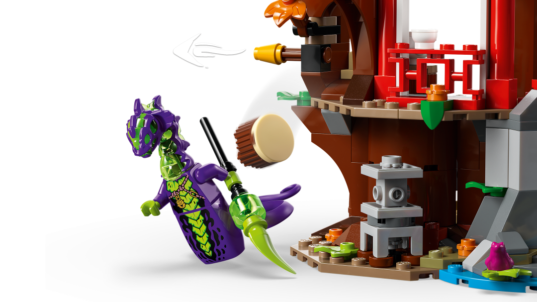 LEGO NINJAGO Ninja Vehicle Tree House Battle Building Set - 71857