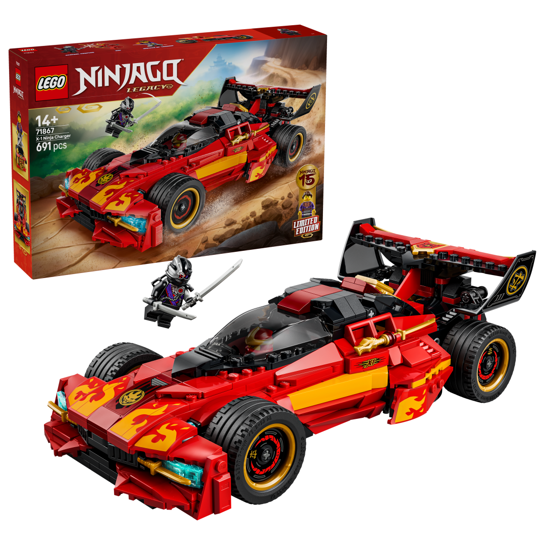 LEGO NINJAGO X-1 Ninja Charger 15th Anniversary Building Set - 71867
