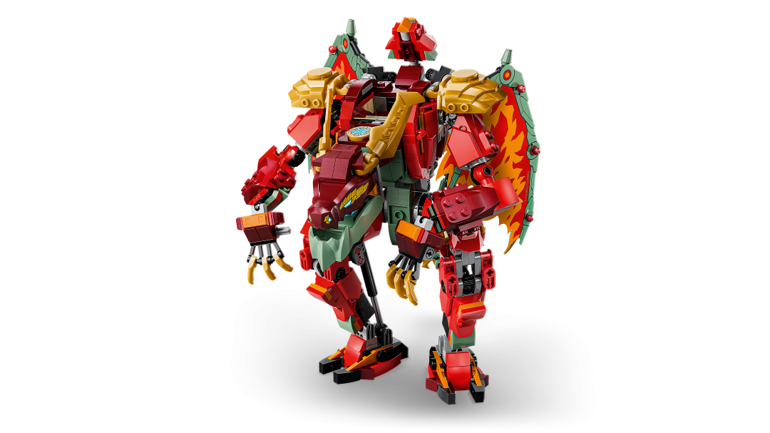 LEGO NINJAGO Wyldfyre's Transforming Dragon Mech Building Set - 71868